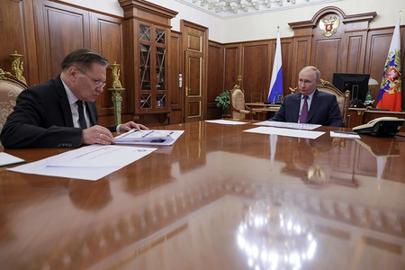 Владимир Путин провел встречу с главой «Росатома»