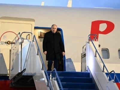 Владимир Путин прибыл в Астану