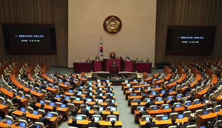 Парламент Южной Кореи не смог набрать голоса для импичмента президента