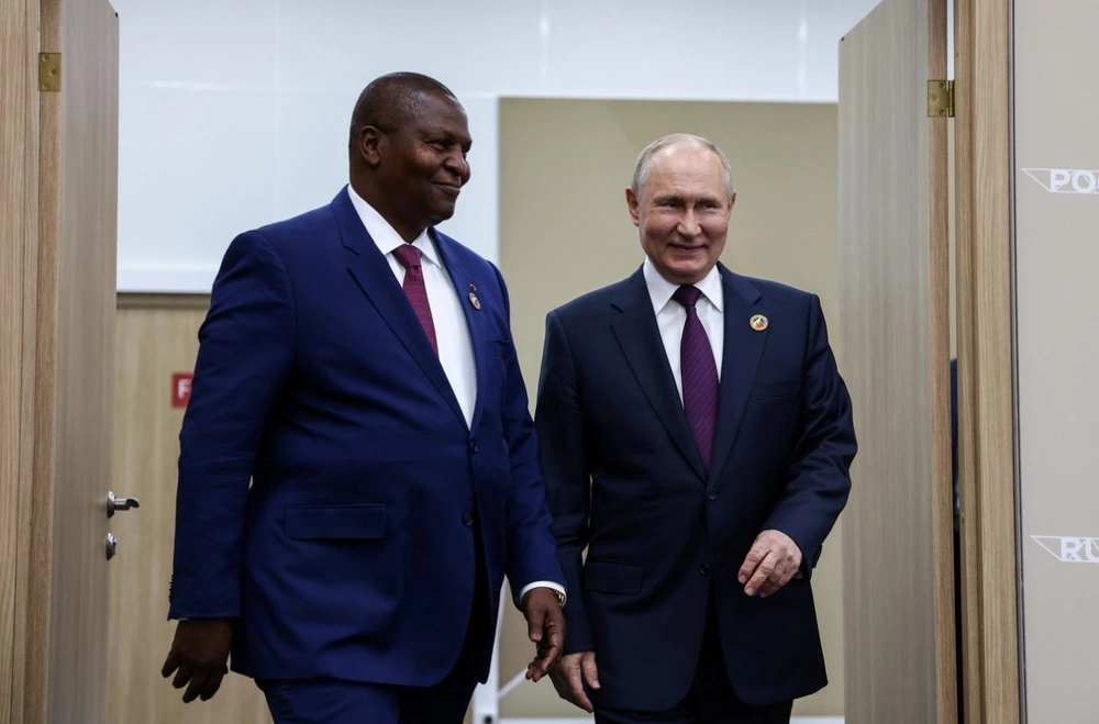 Владимир Путин заявил об увеличении товарооборота между РФ и ЦАР