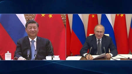 Лидеры РФ и КНР провели переговоры по видеосвязи