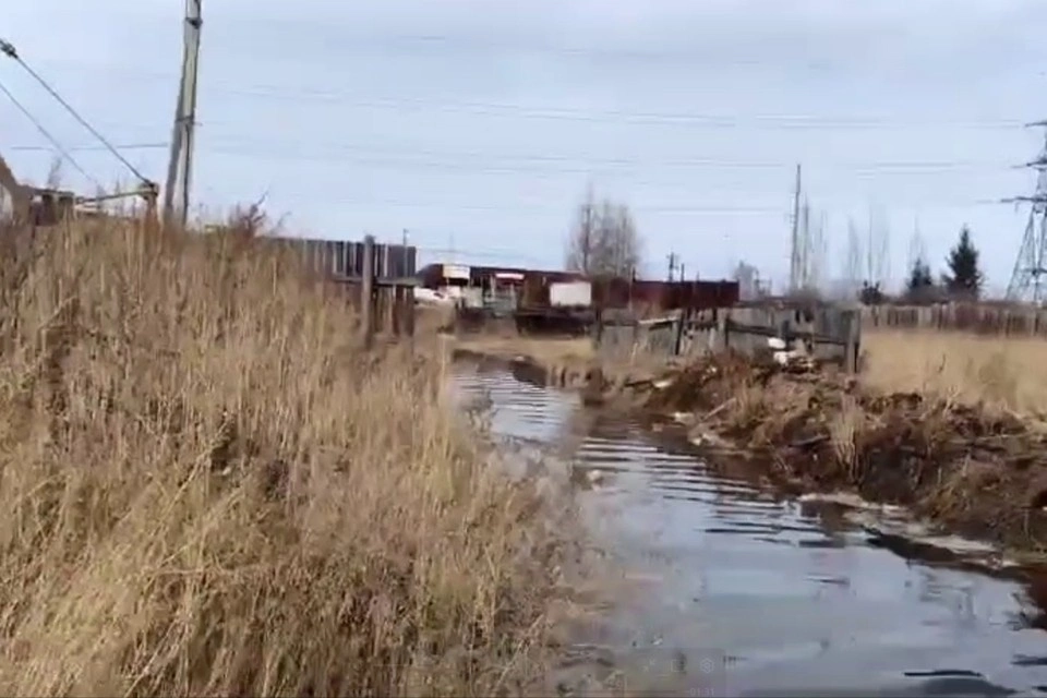 В Иркутском районе паводком подтопило 56 участков