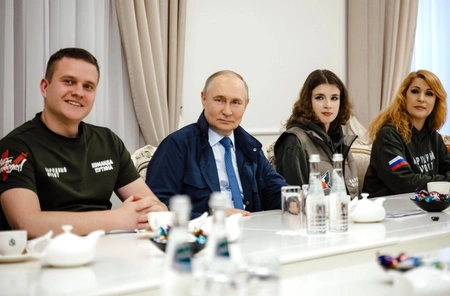 Путин посетил Курскую область с рабочей поездкой 