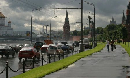 Ливни затапливают улицы Москвы и Подмосковья