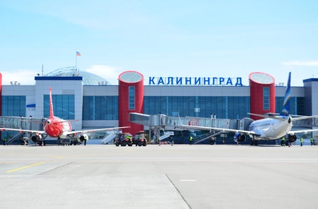 Юные спортсмены из школы олимпийского резерва не смогли вылететь из Калининграда в Петербург из-за отмены рейсов