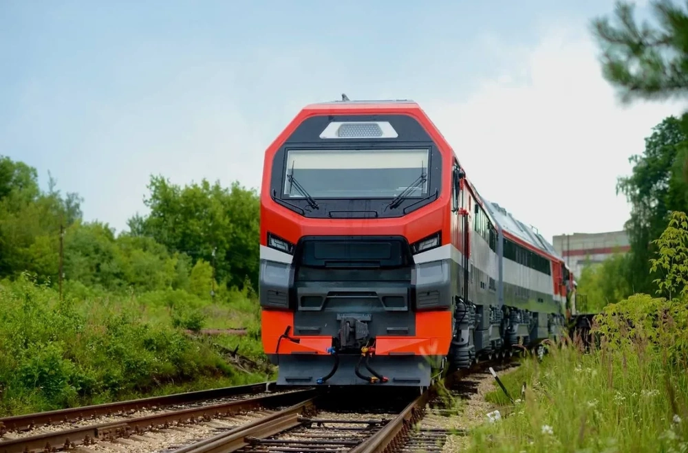 В Ленинградской области сошли с рельсов два тепловоза