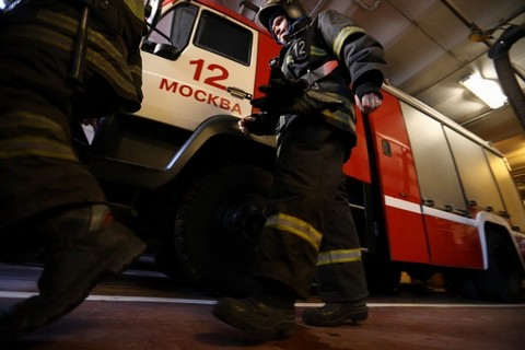 Пожар в хостеле Москвы